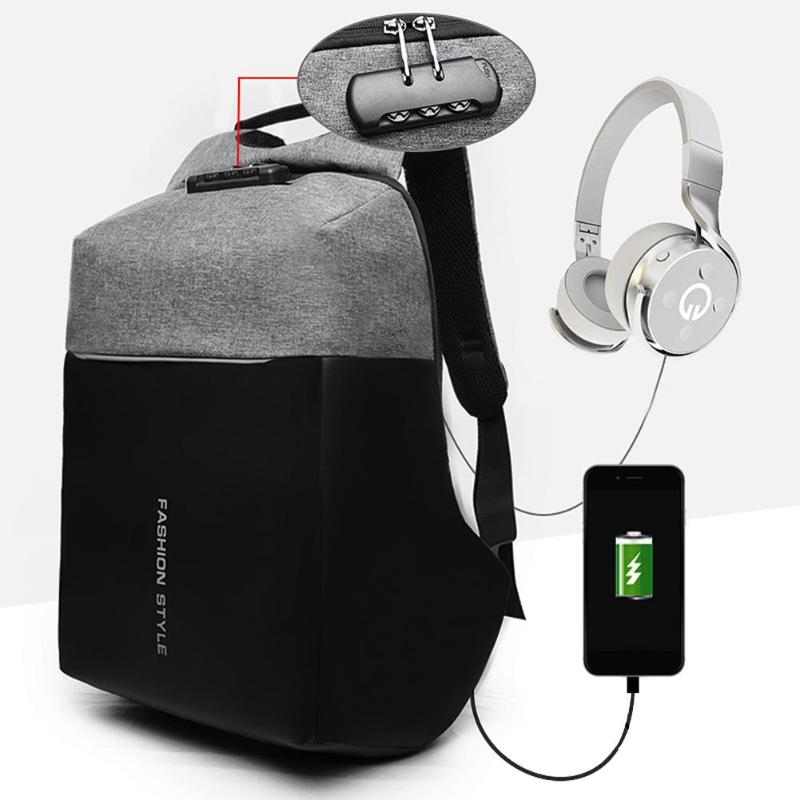 Sac à Dos USB charge Anti-vol